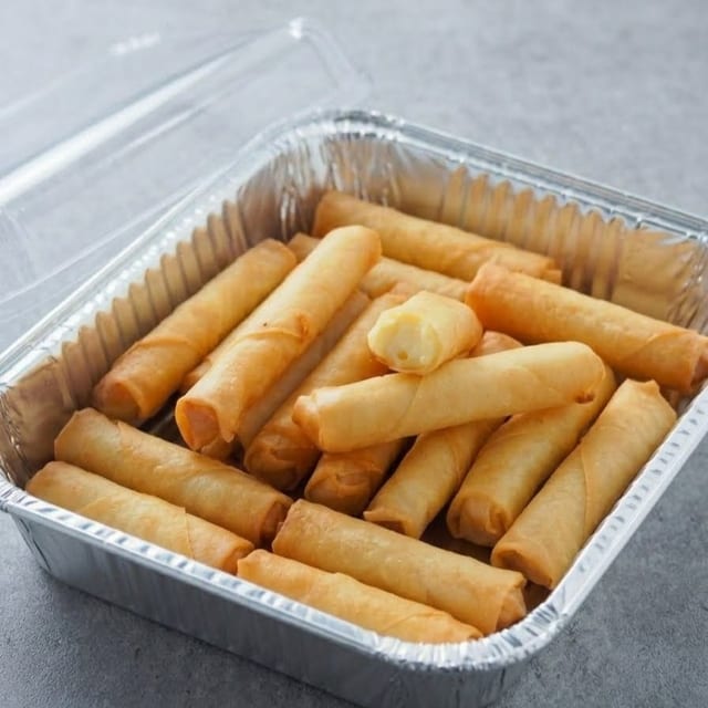 Crispy Cheese Rolls Catering 12 pieces.