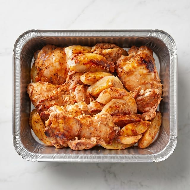 Catering Oven Roast Chicken Thigh for 5.