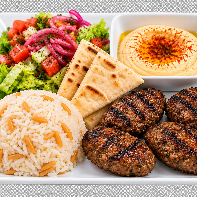 Kofte Plate.