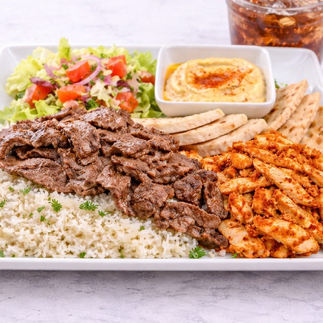 Combo Gyros Platter.