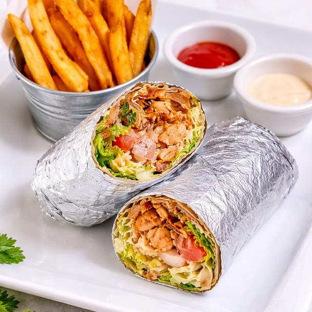 Chicken Gyros Wrap.