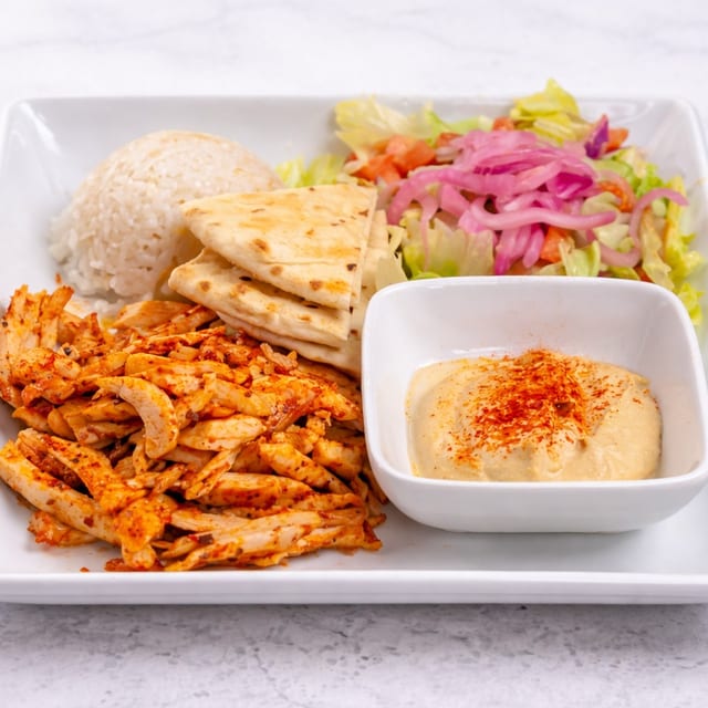 Chicken Gyros Plate.