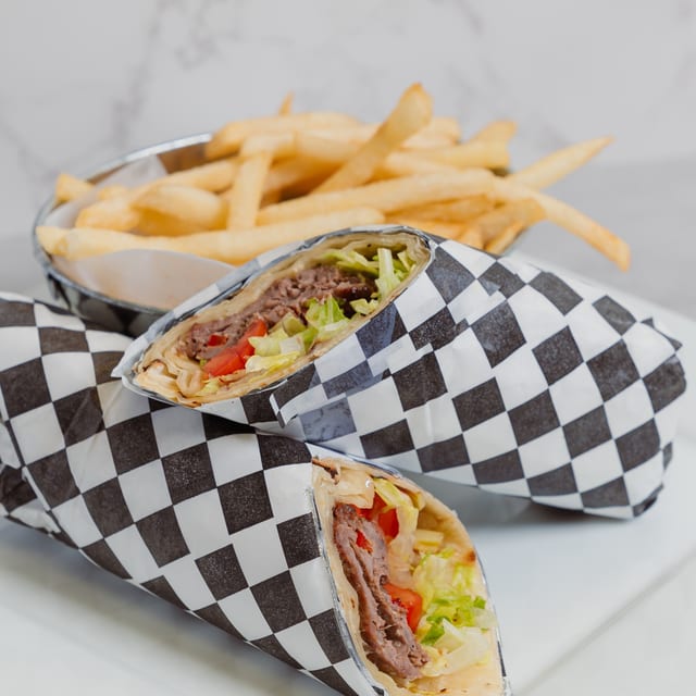 Adana Kebab Wrap.
