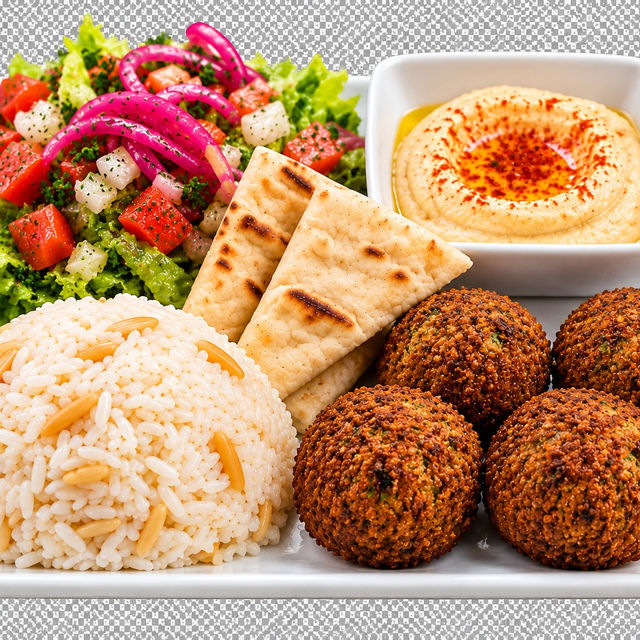 Falafel Plate.