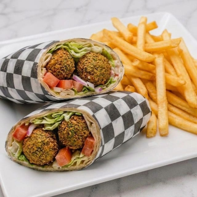 Falafel Wrap.