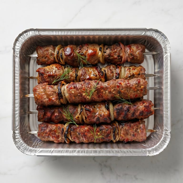 Delicious Lamb Shish Kebab