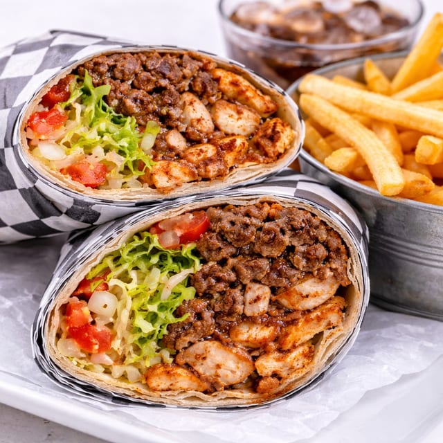 Combo Gyro Wrap.
